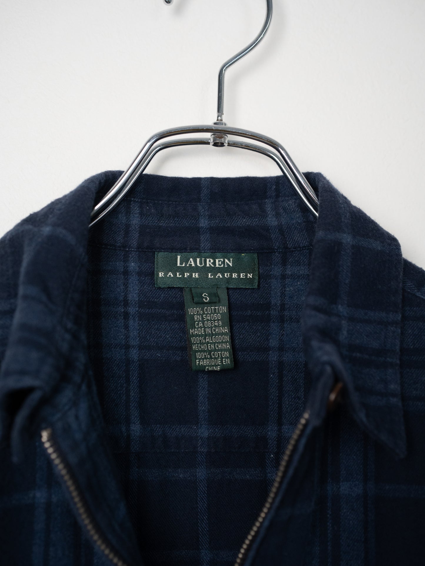 LAUREN RALPH LAUREN ジップアップシャツジャケット