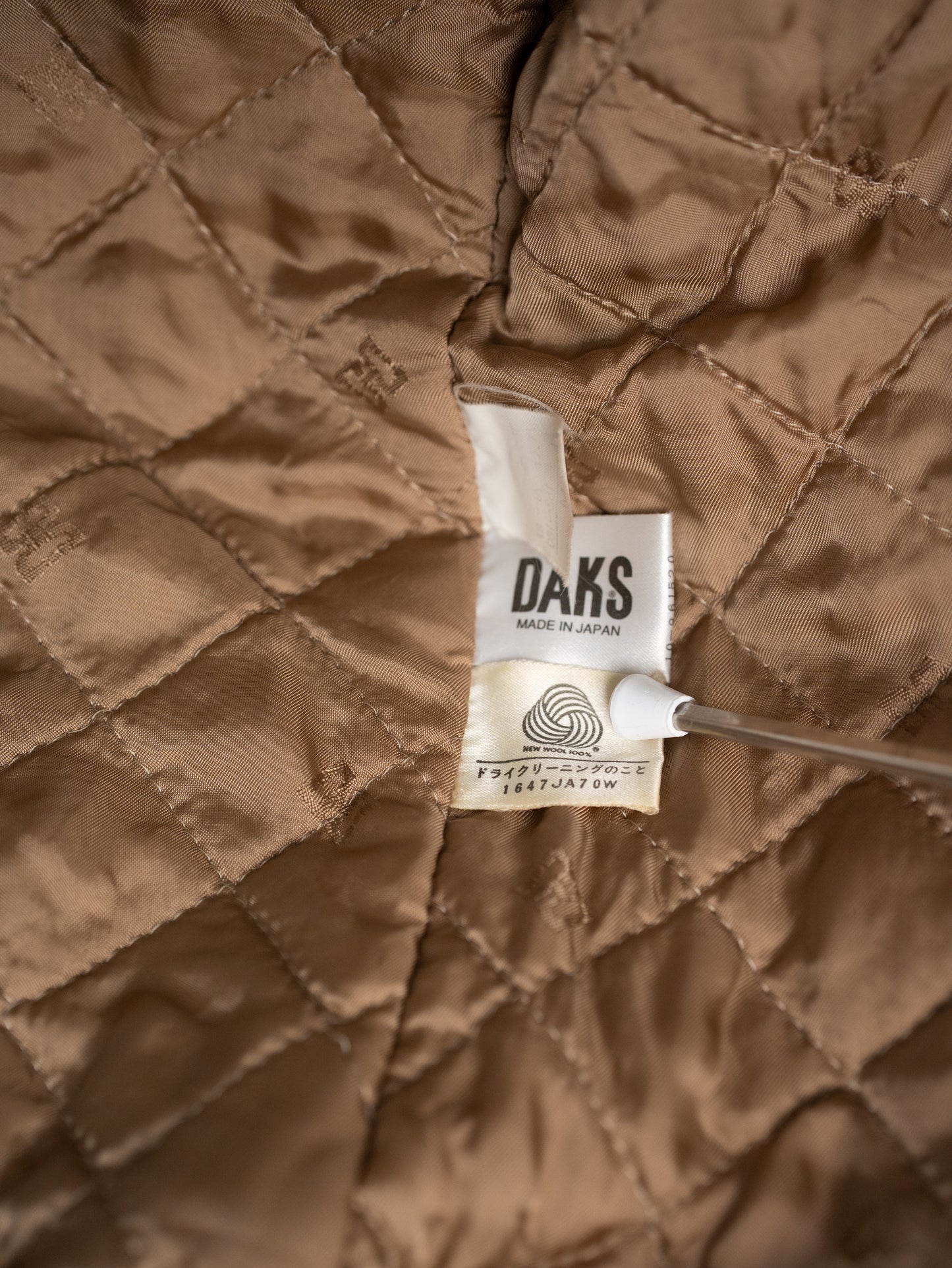 DAKS ウールジャケット