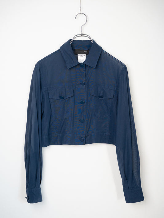 SPORTMAX シースルーシャツジャケット