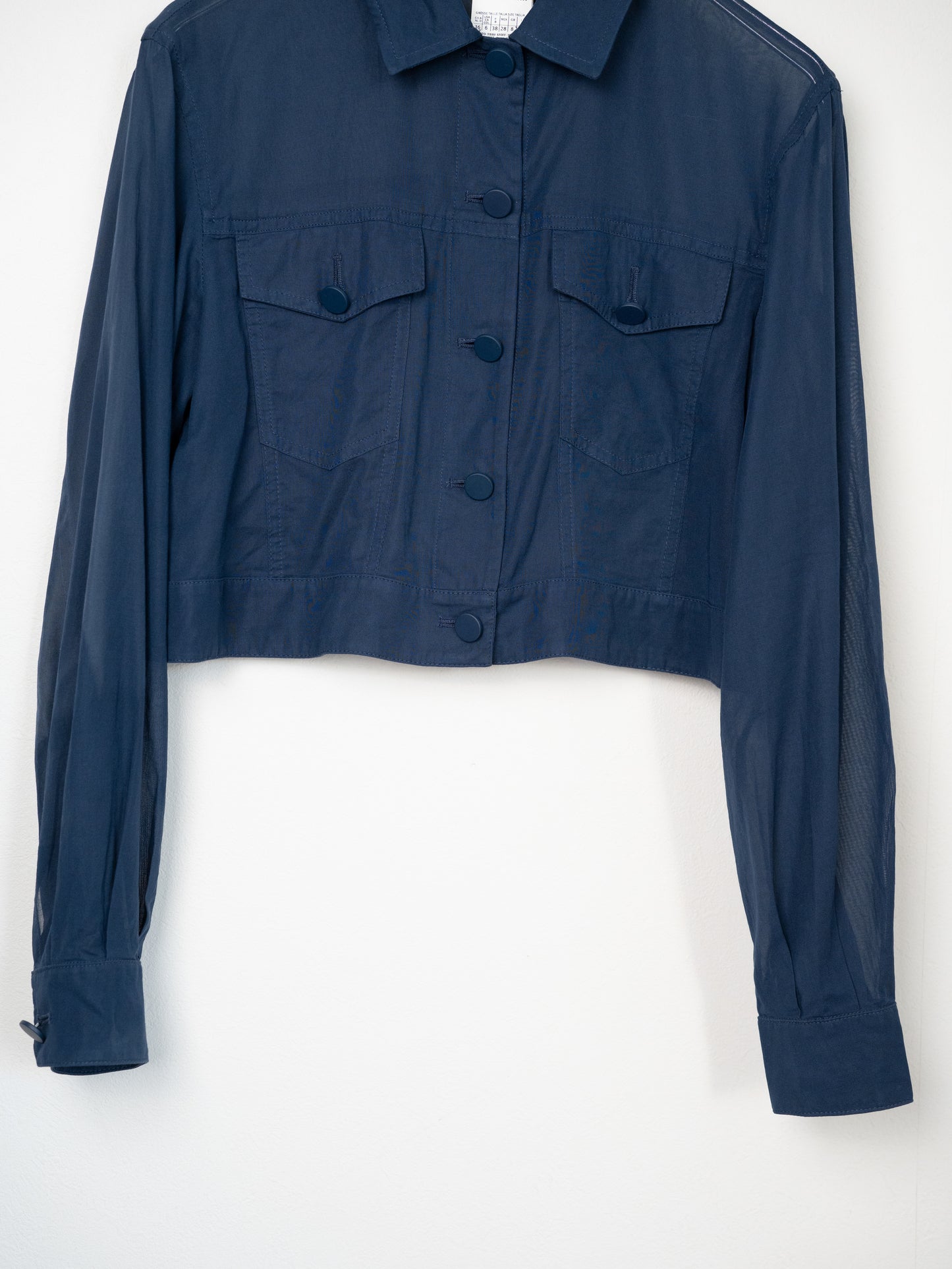 SPORTMAX シースルーシャツジャケット