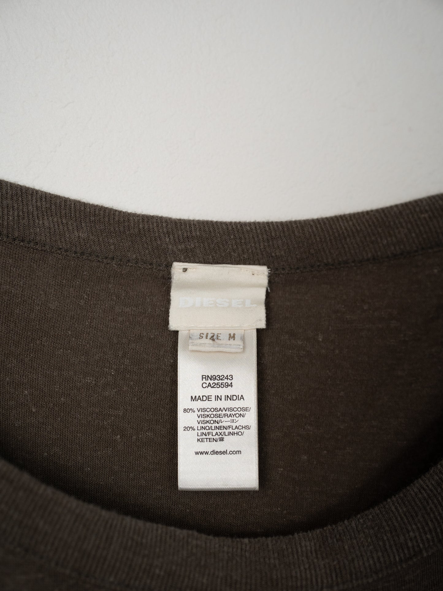 DIESEL ノースリーブカットソー