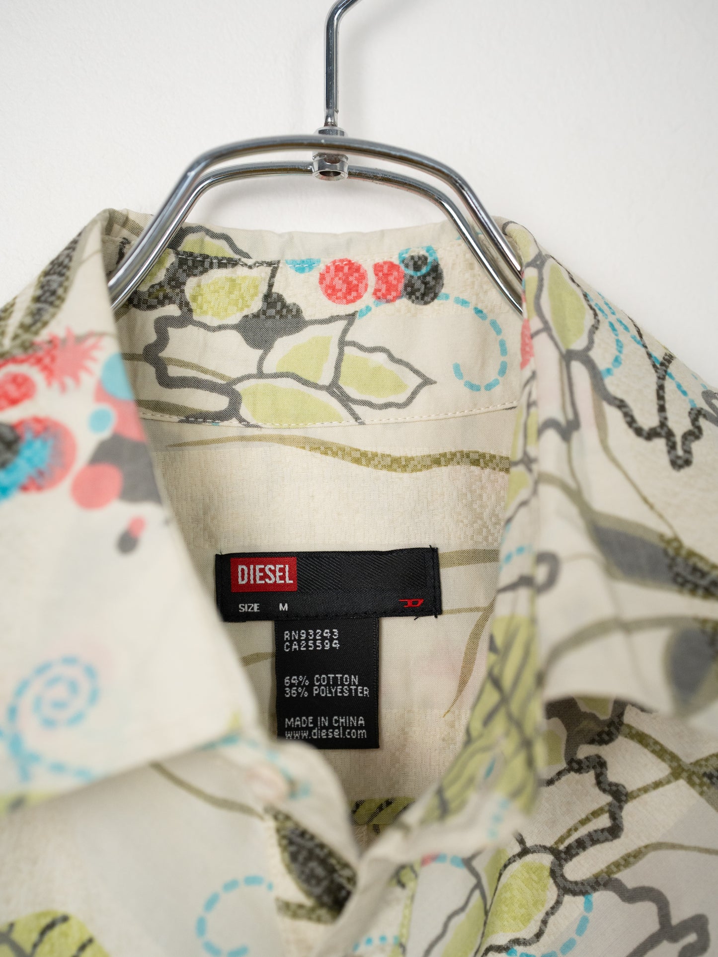 DIESEL ボタニカルシャツ