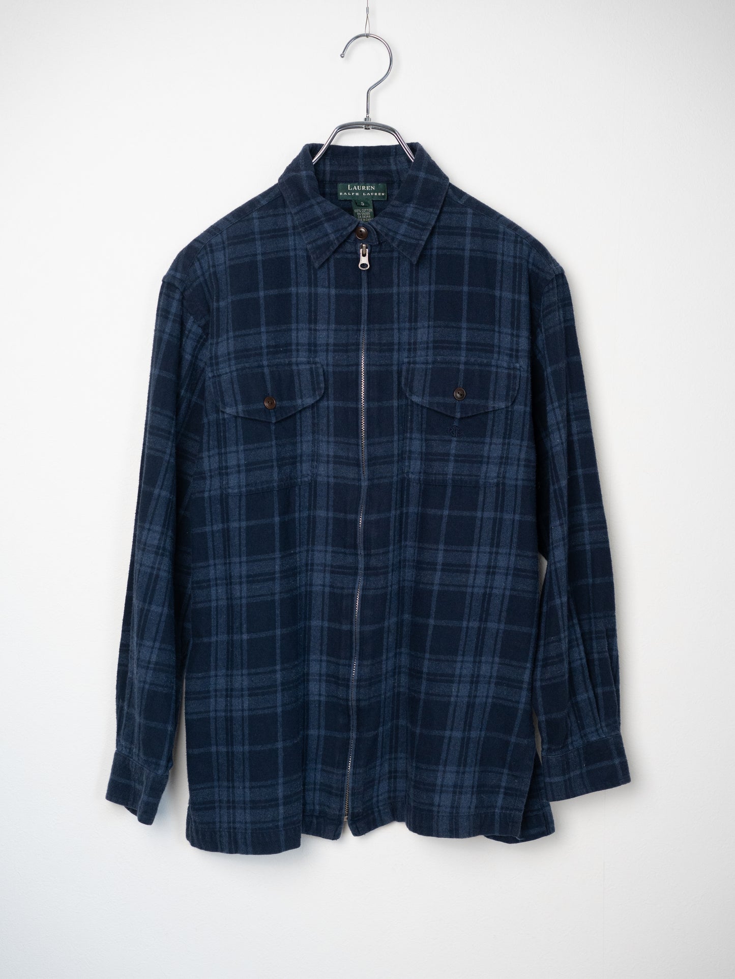 LAUREN RALPH LAUREN ジップアップシャツジャケット