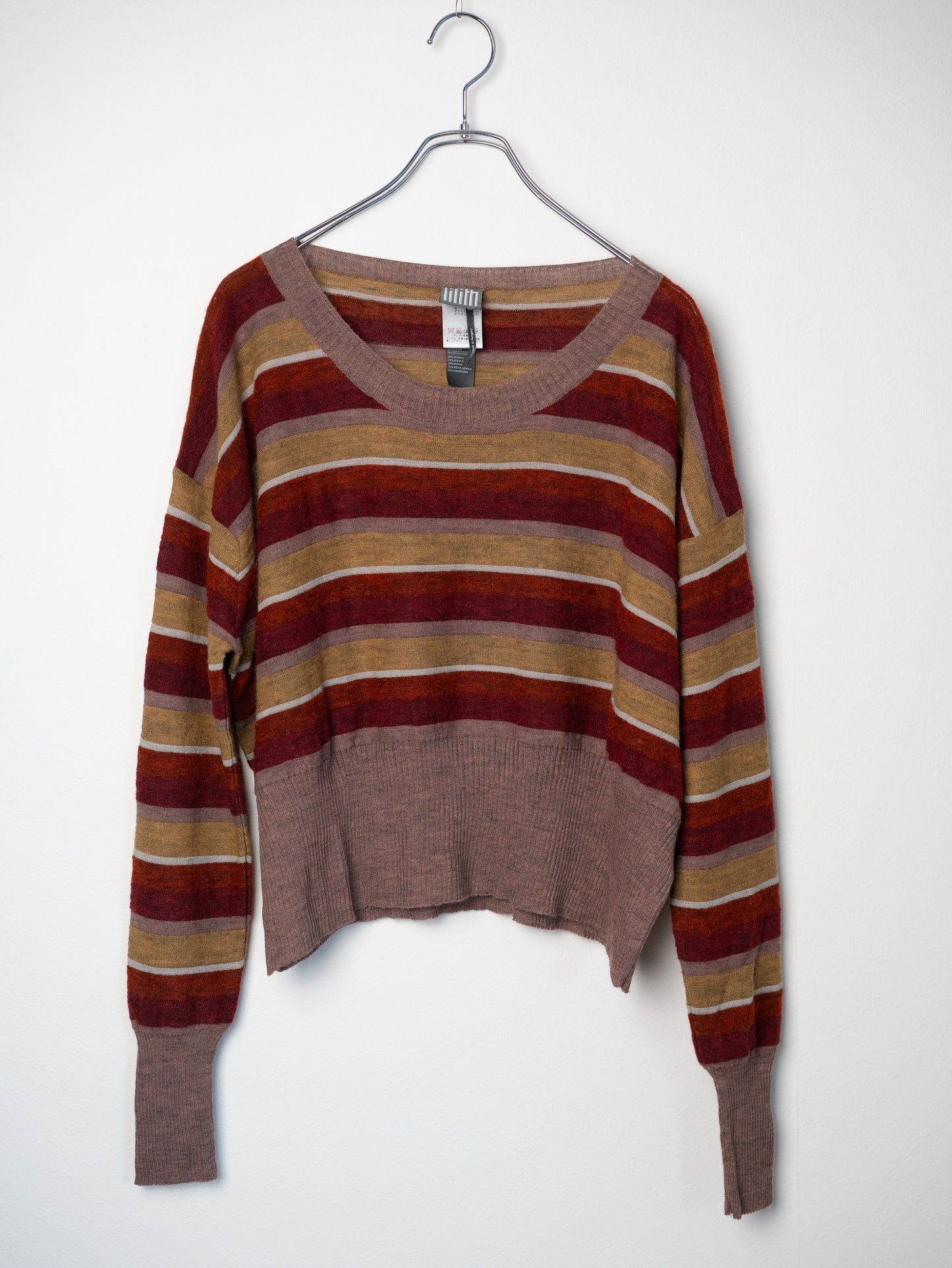 lilith マルチボーダードルマンニット