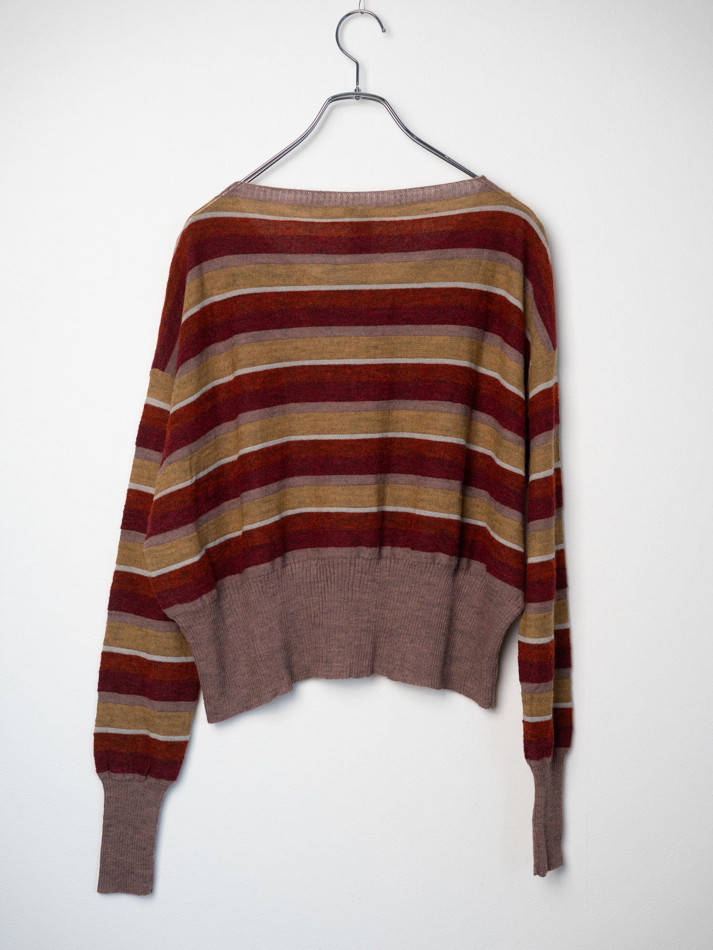 lilith マルチボーダードルマンニット