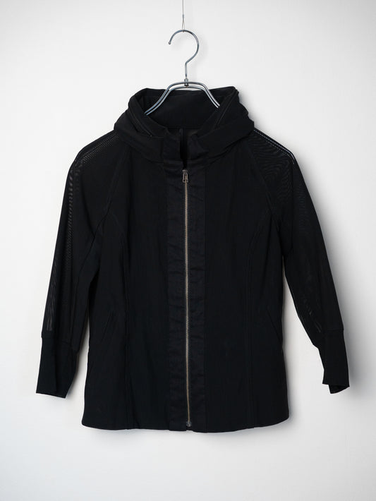 Gabardine K.T シースルージャケット